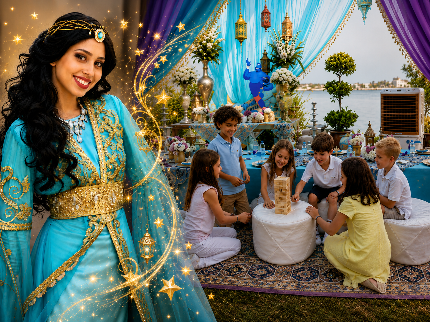 Aladdin Kids Party